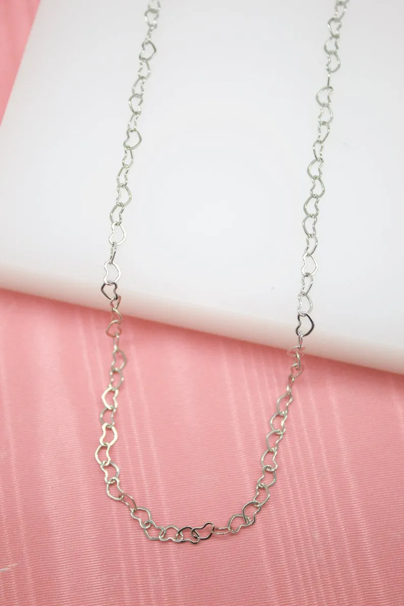 18K Gold Filled Heart Choker (G35)