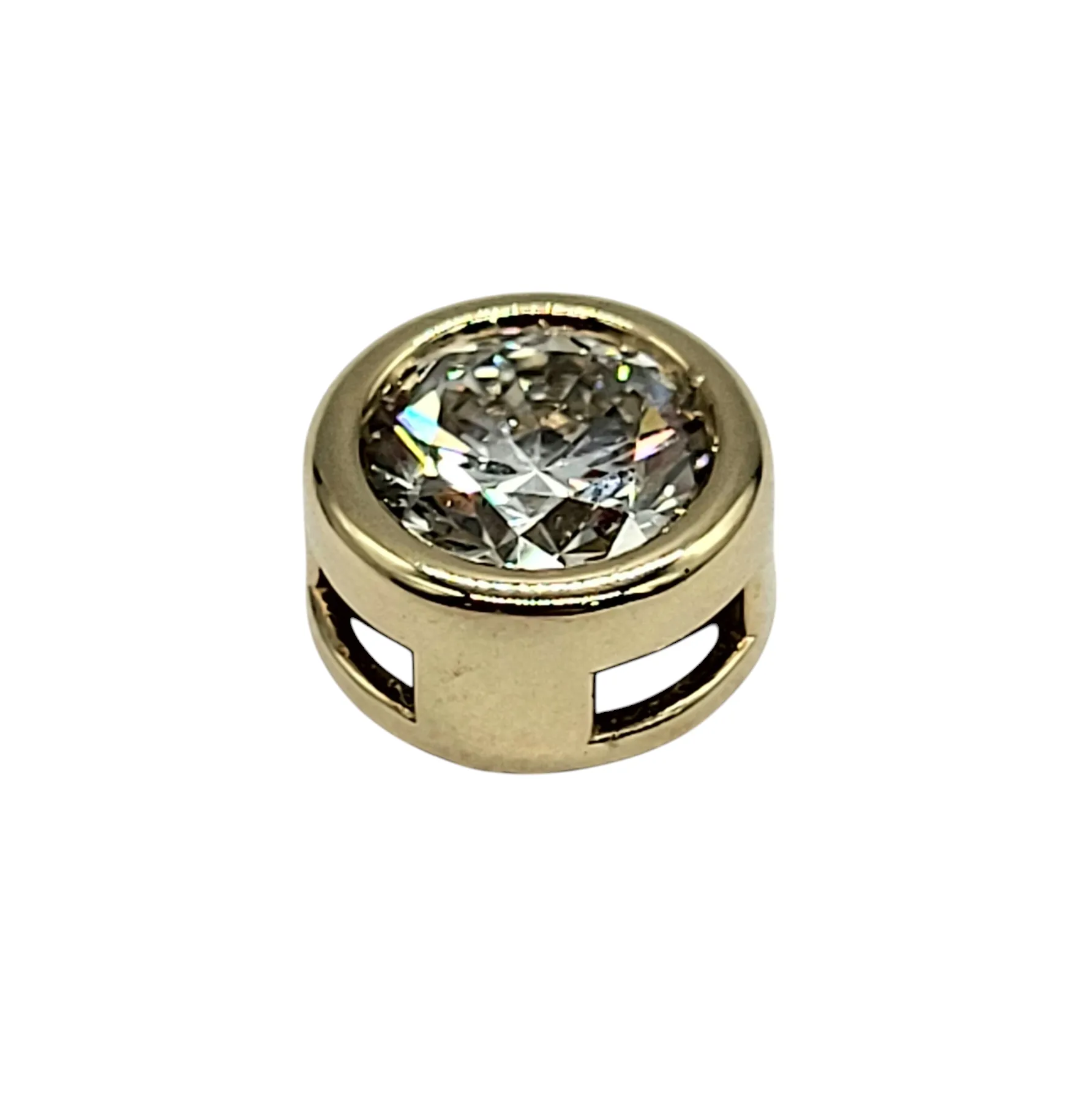2.03 Carat Lab Grown Diamond Pendant