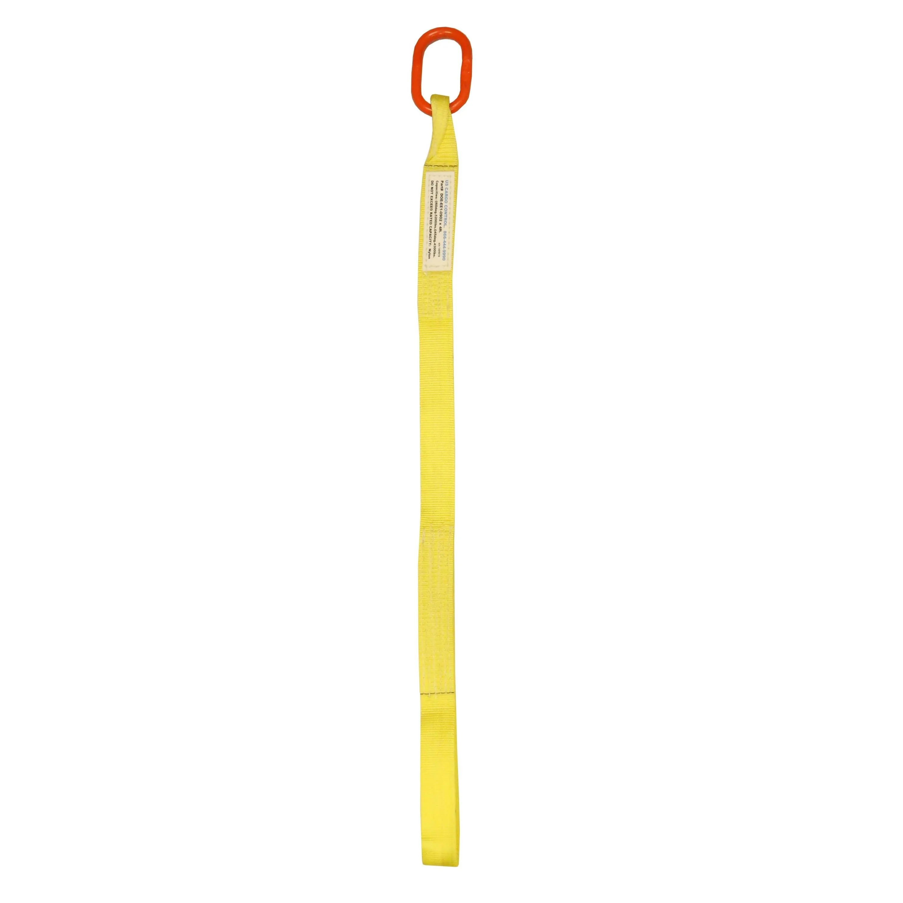 2"x7' (1 ply) Single Leg Nylon Sling w/ Master Link & Sewn Loop