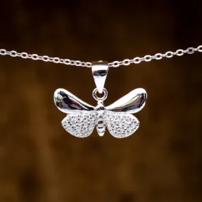 925 Sterling Silver Butterfly Necklace