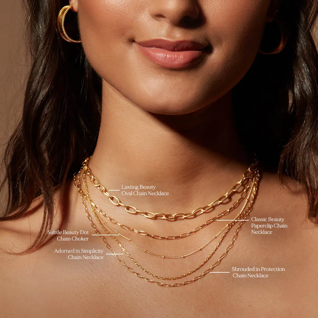 Adorned in Simplicity Chain Necklace