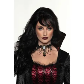 Adult Gothic Cameo Lace Choker | 1 ct