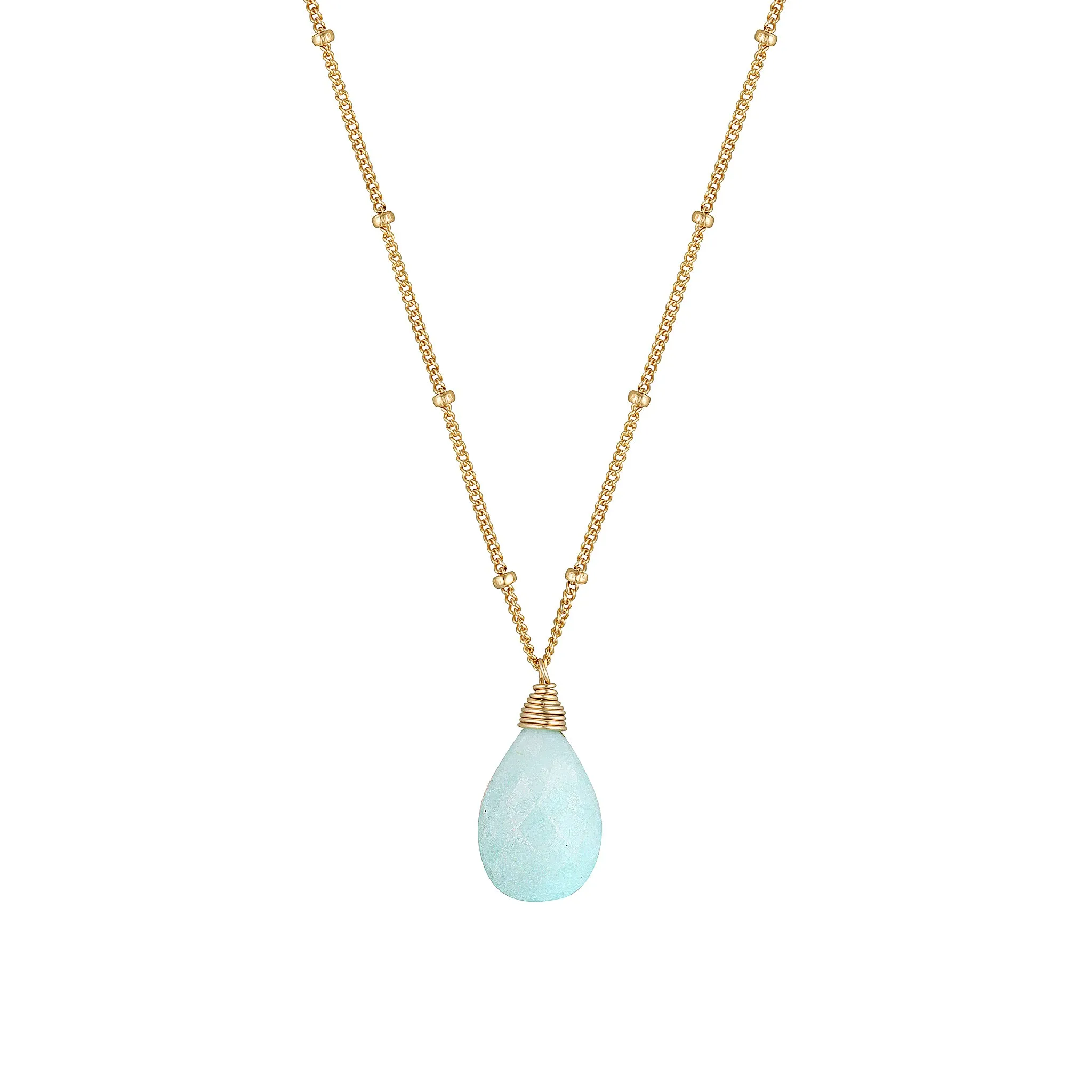 Amaya Necklace ~ Peruvian Opal