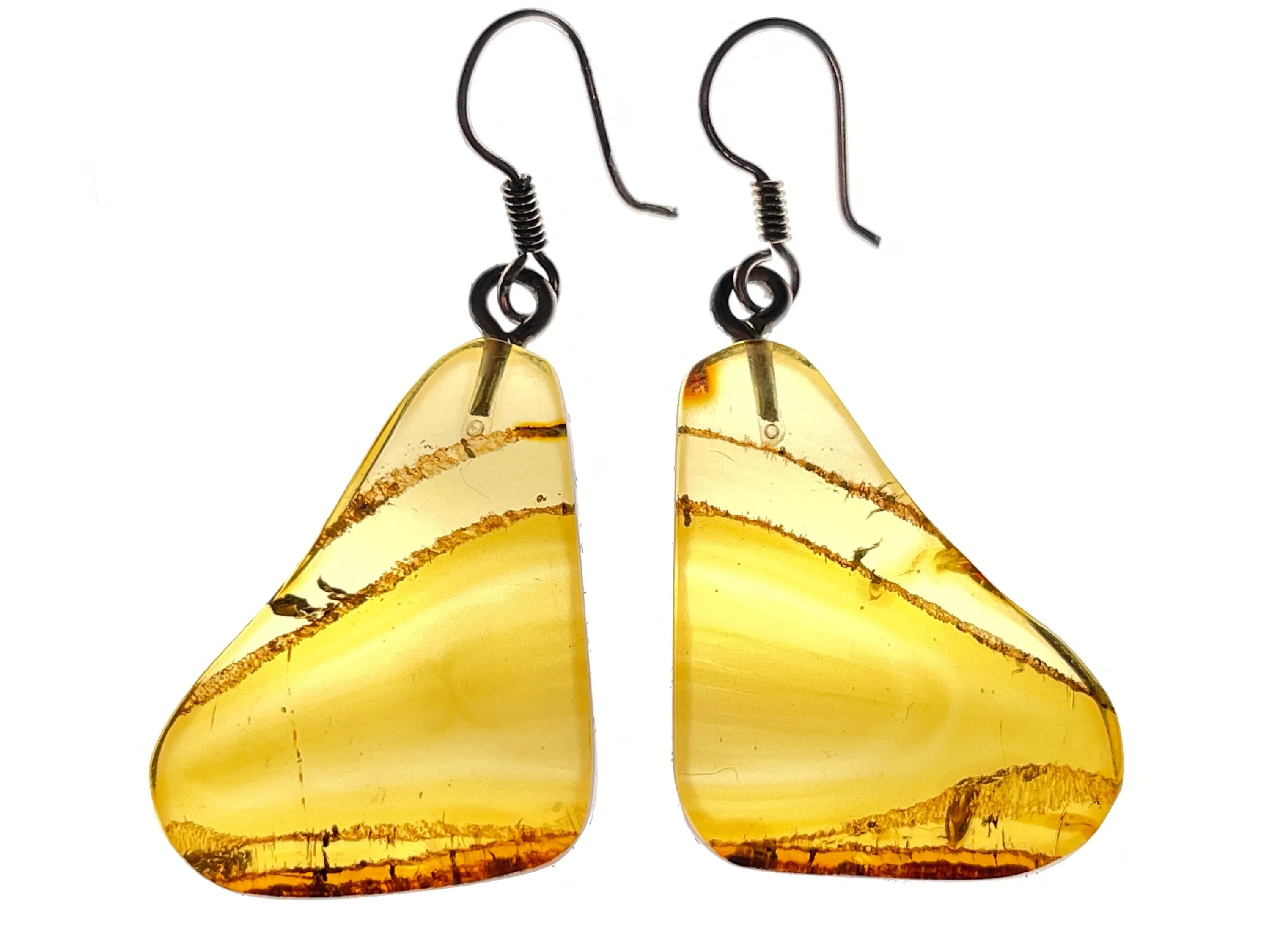 AMBER Crystal Earrings - Statement Earrings, Dangle Earrings, Handmade Jewelry, Healing Crystals and Stones, 50359