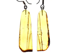 AMBER Crystal Earrings - Statement Earrings, Dangle Earrings, Handmade Jewelry, Healing Crystals and Stones, 50368