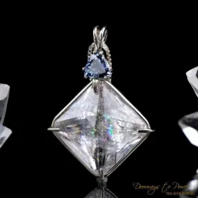 Angelic Danburite Tanzanite Magician Stone Pendant
