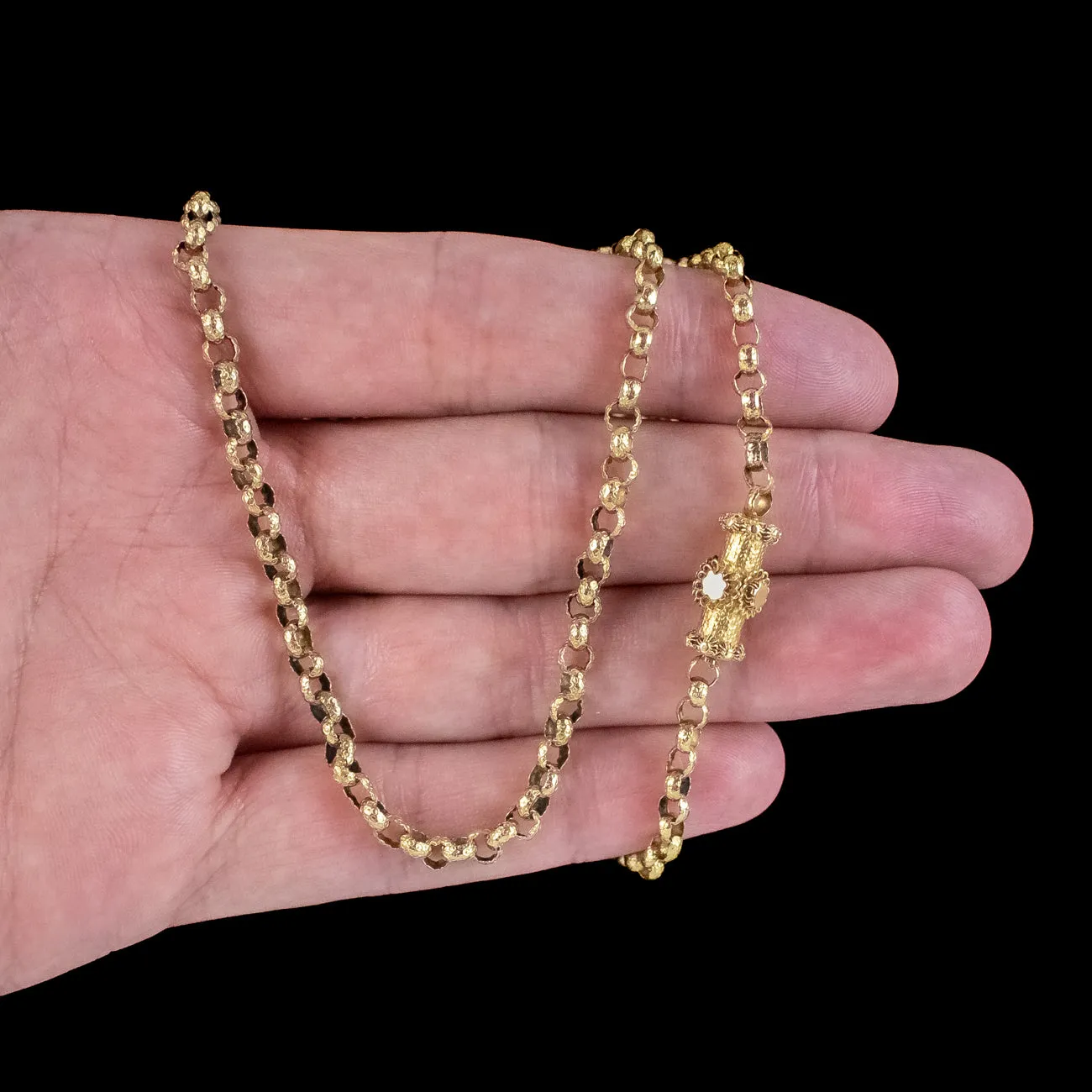 Antique Georgian Guard Chain 18ct Gold