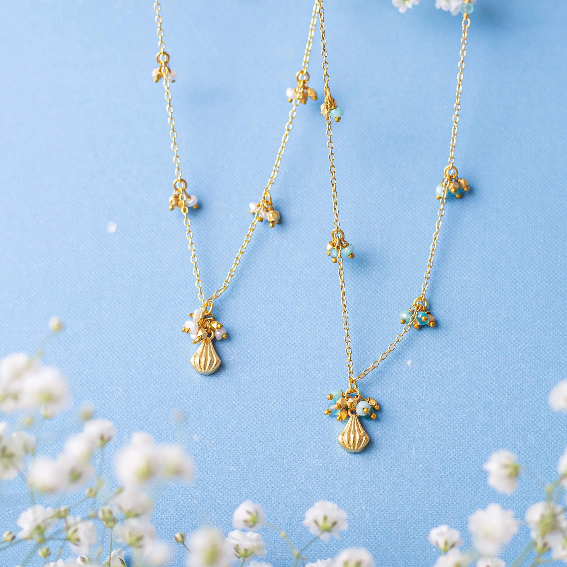Ash Necklace Freshwater Pearl