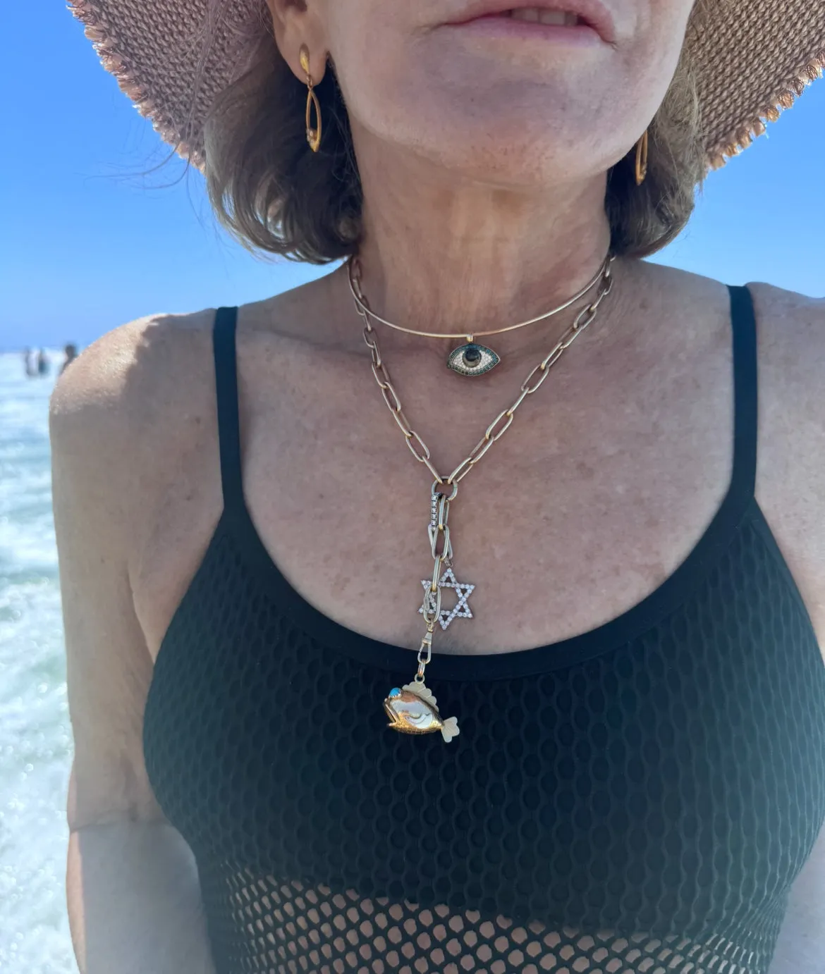 Aspery and Guldag Structured Choker Necklace
