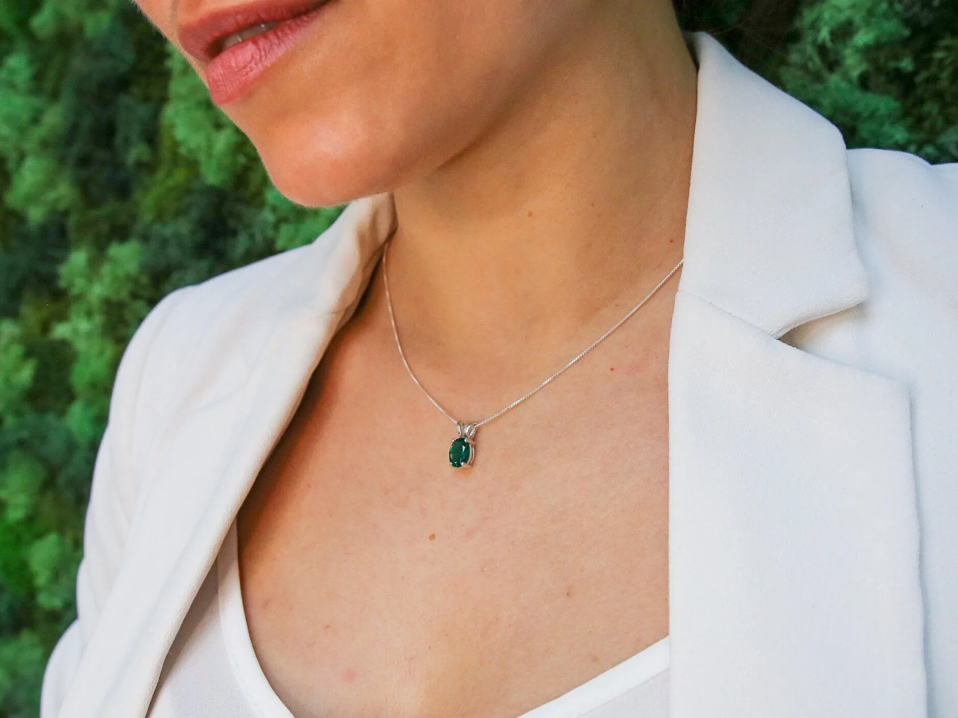 Australian Opal Pendant - Natural Opal Necklace - October Birthstone Necklace