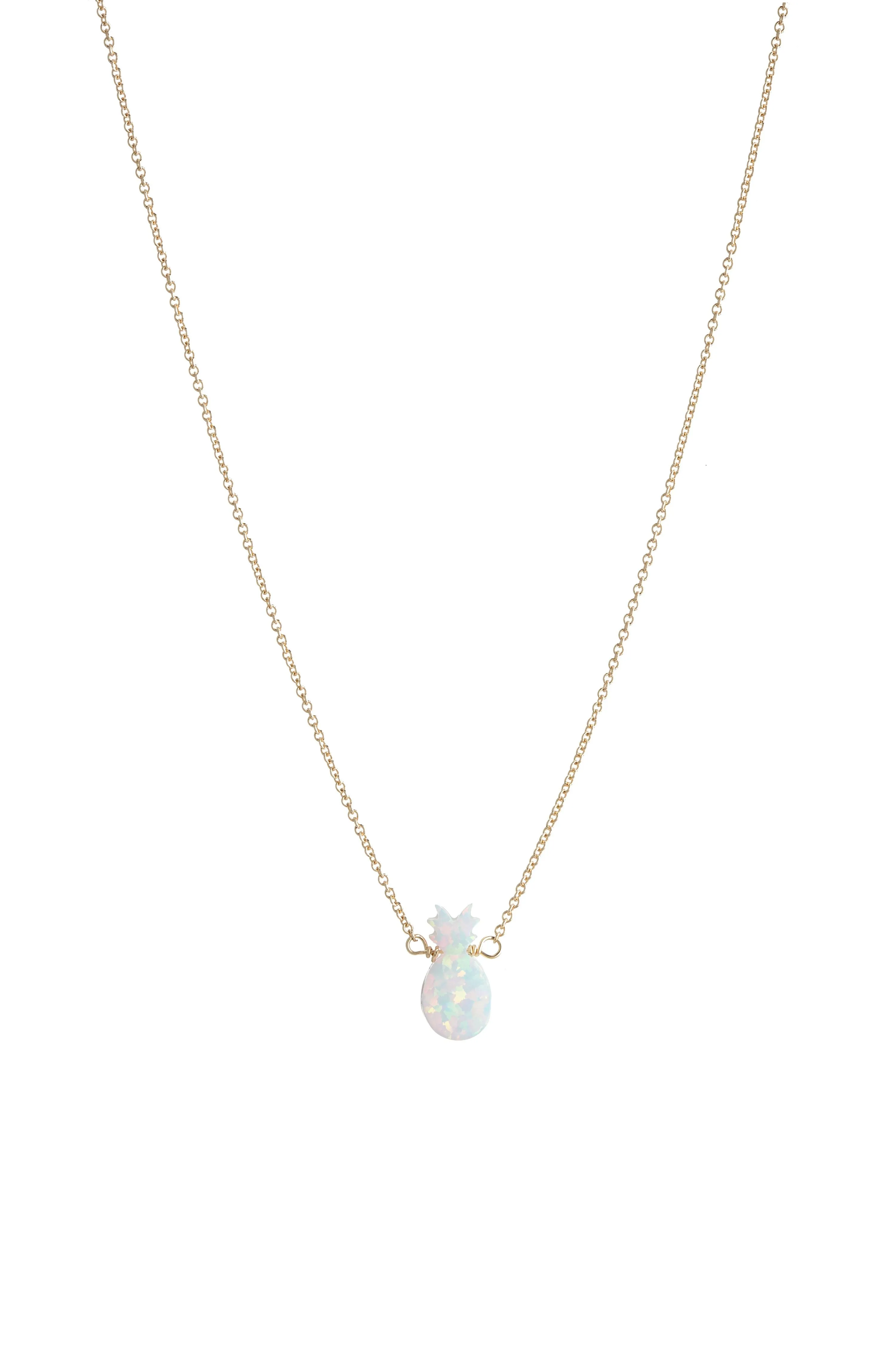 bara boheme | "PINEAPPLE" Opal Necklace