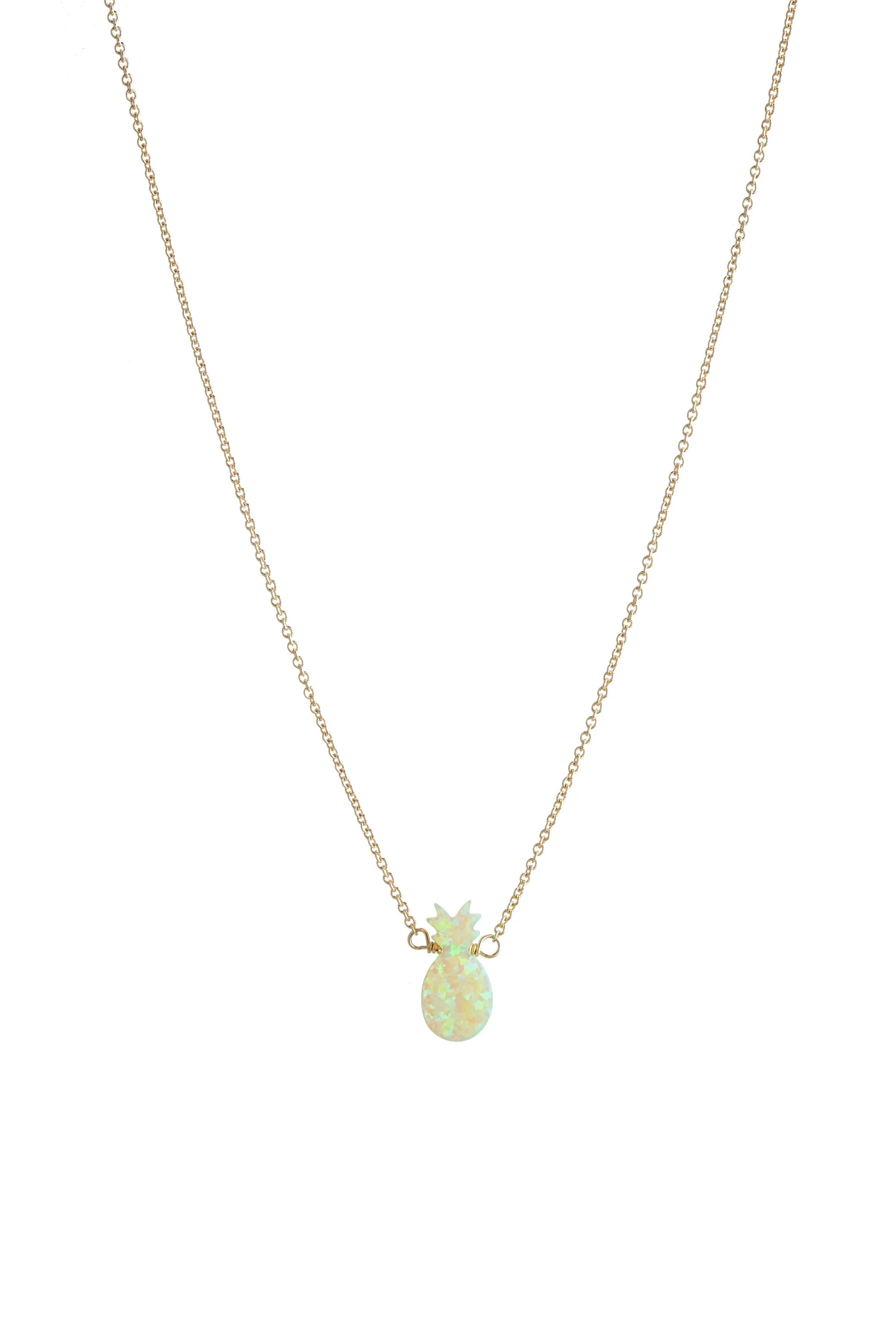 bara boheme | "PINEAPPLE" Opal Necklace