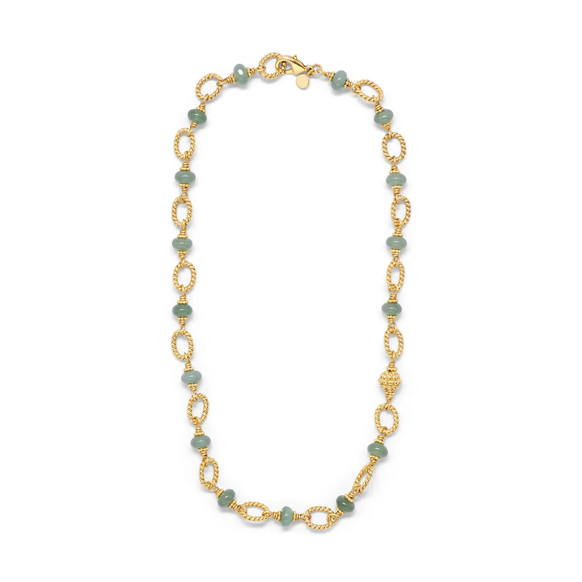 Berry & Bead 24" Chain - Meadow Jade
