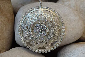 Big Geometric Pendant