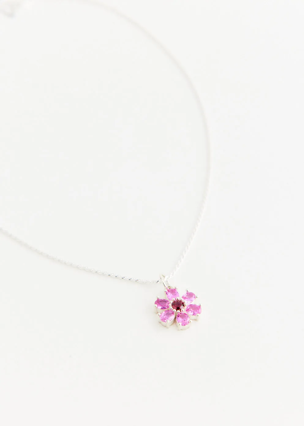 Blossom Pendant Necklace 18"