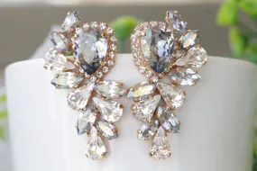 BLUE WEDDING EARRING