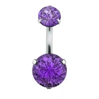Body Jewelry Belly Button Rings for Women with Zircon in Gold Color and Silver Color