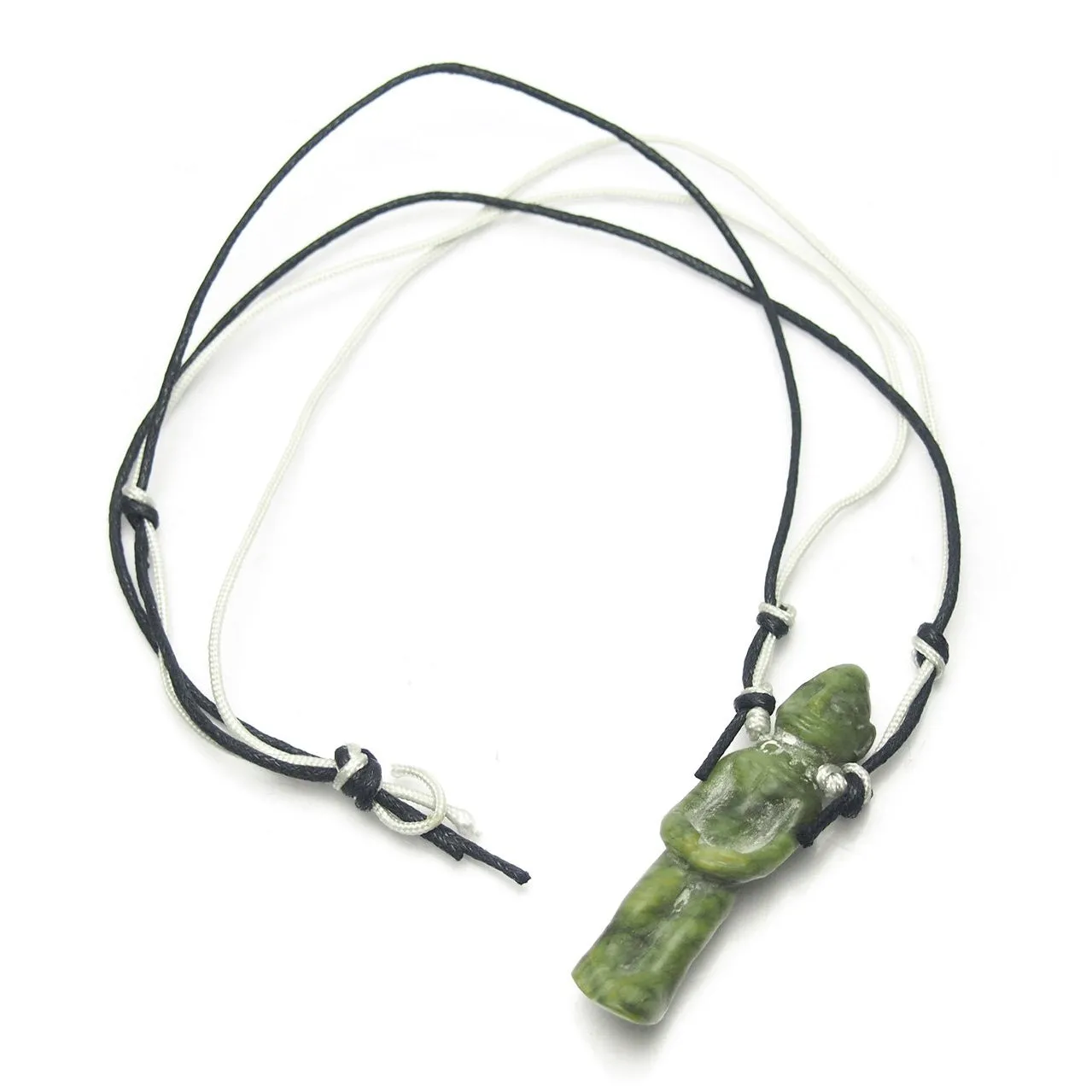 Bowenite Jade Walking Buddha Figure, B