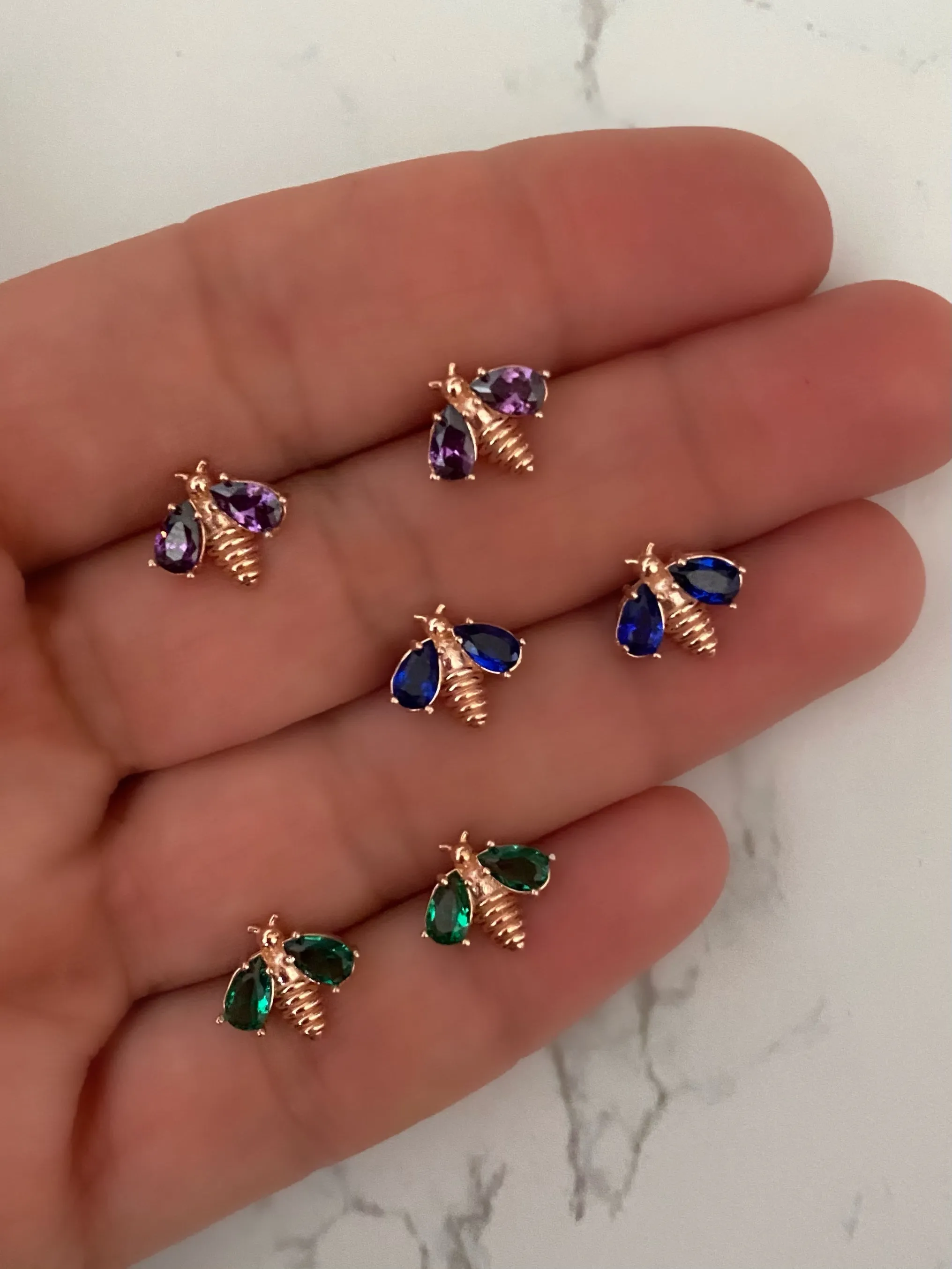 Busy bee studs
