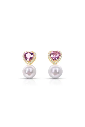 Candy Heart Earrings