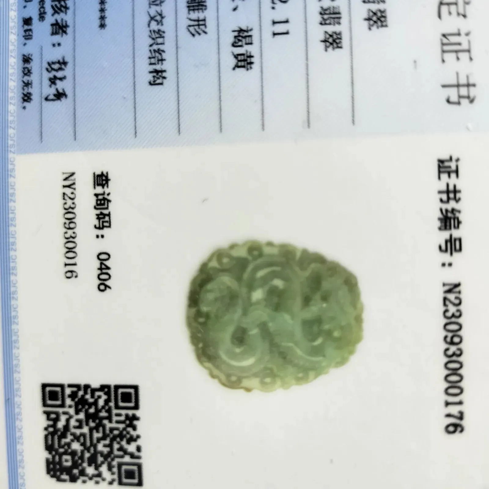 Certified Oily Green Natural Type A Jade Jadeite Carved Big Dragon Pendant Necklace