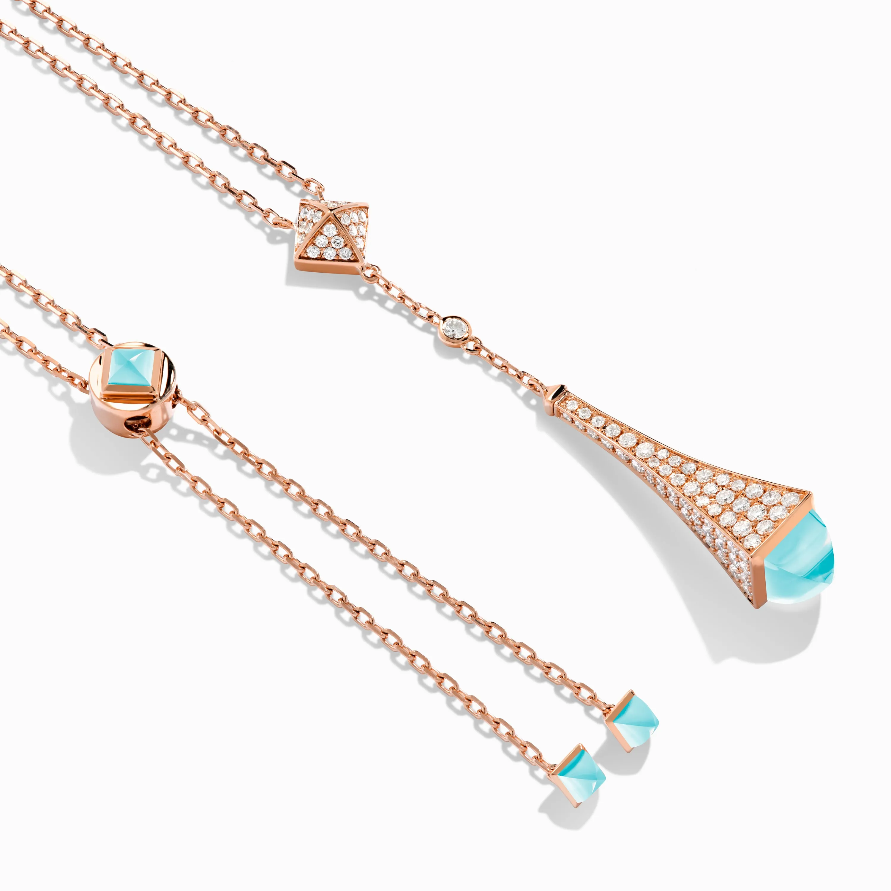 Cleo Diamond Teardrop Pendant
