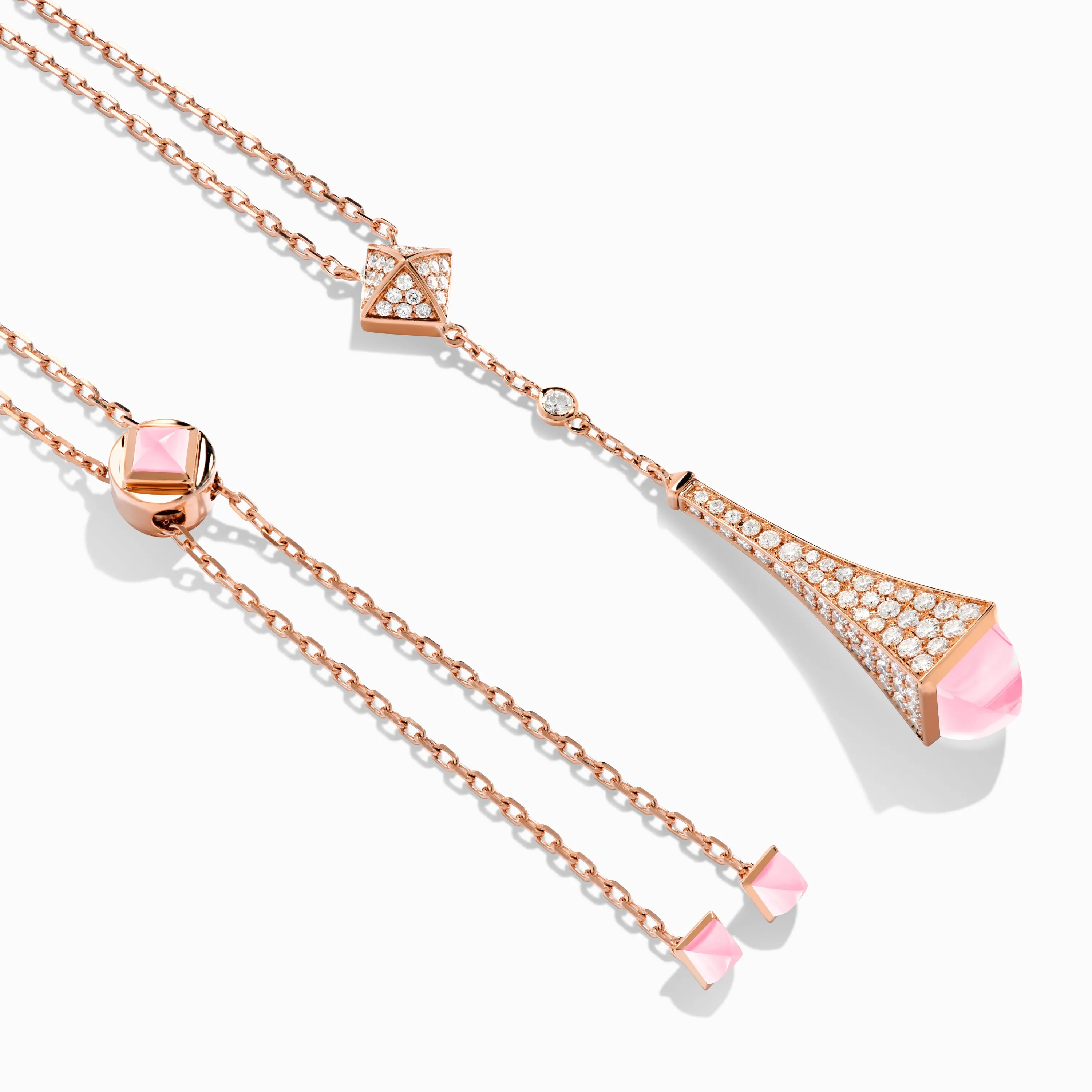 Cleo Diamond Teardrop Pendant