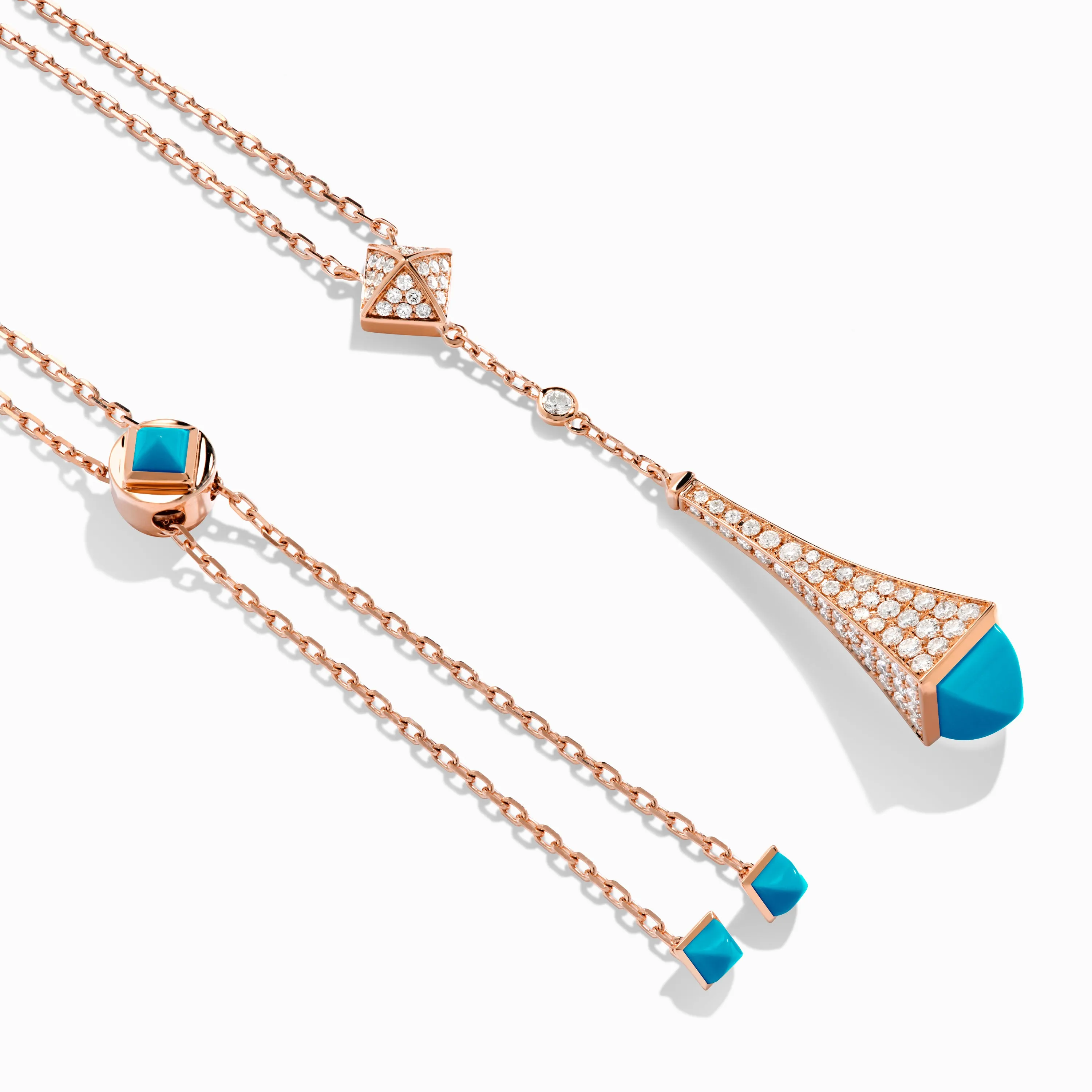 Cleo Diamond Teardrop Pendant