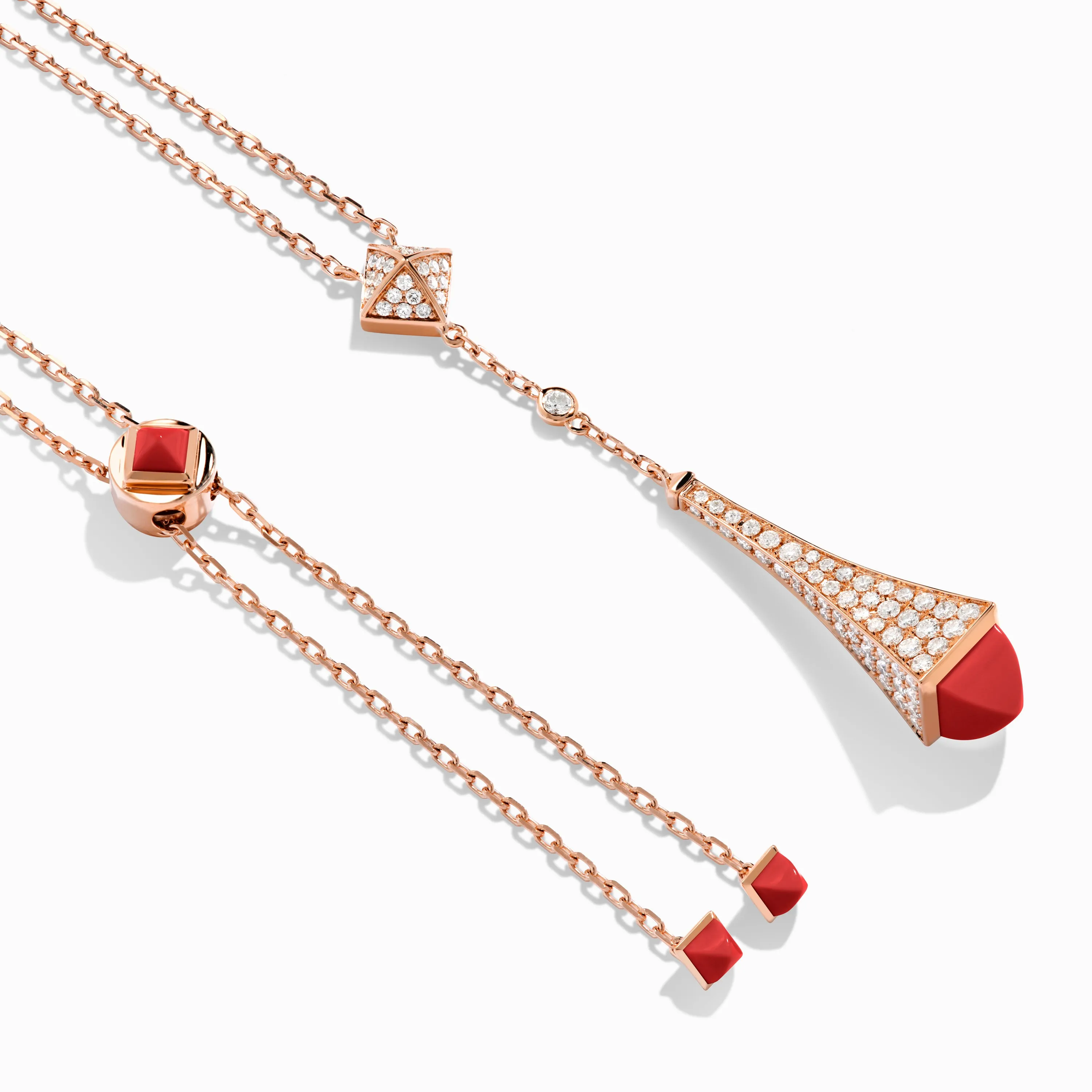 Cleo Diamond Teardrop Pendant