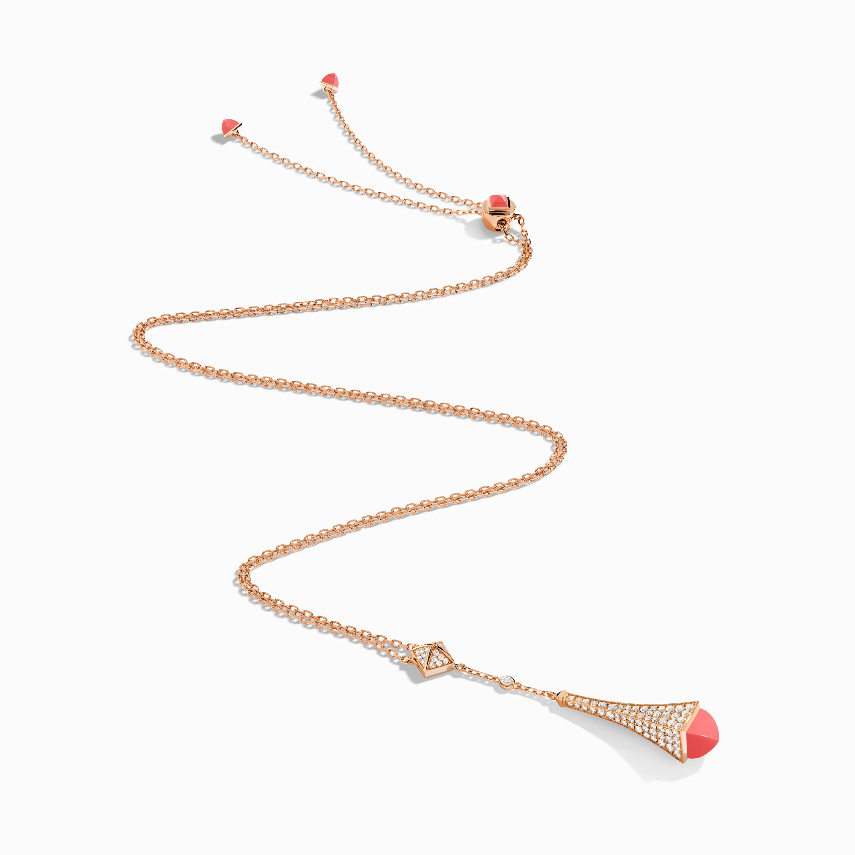 Cleo Diamond Teardrop Pendant