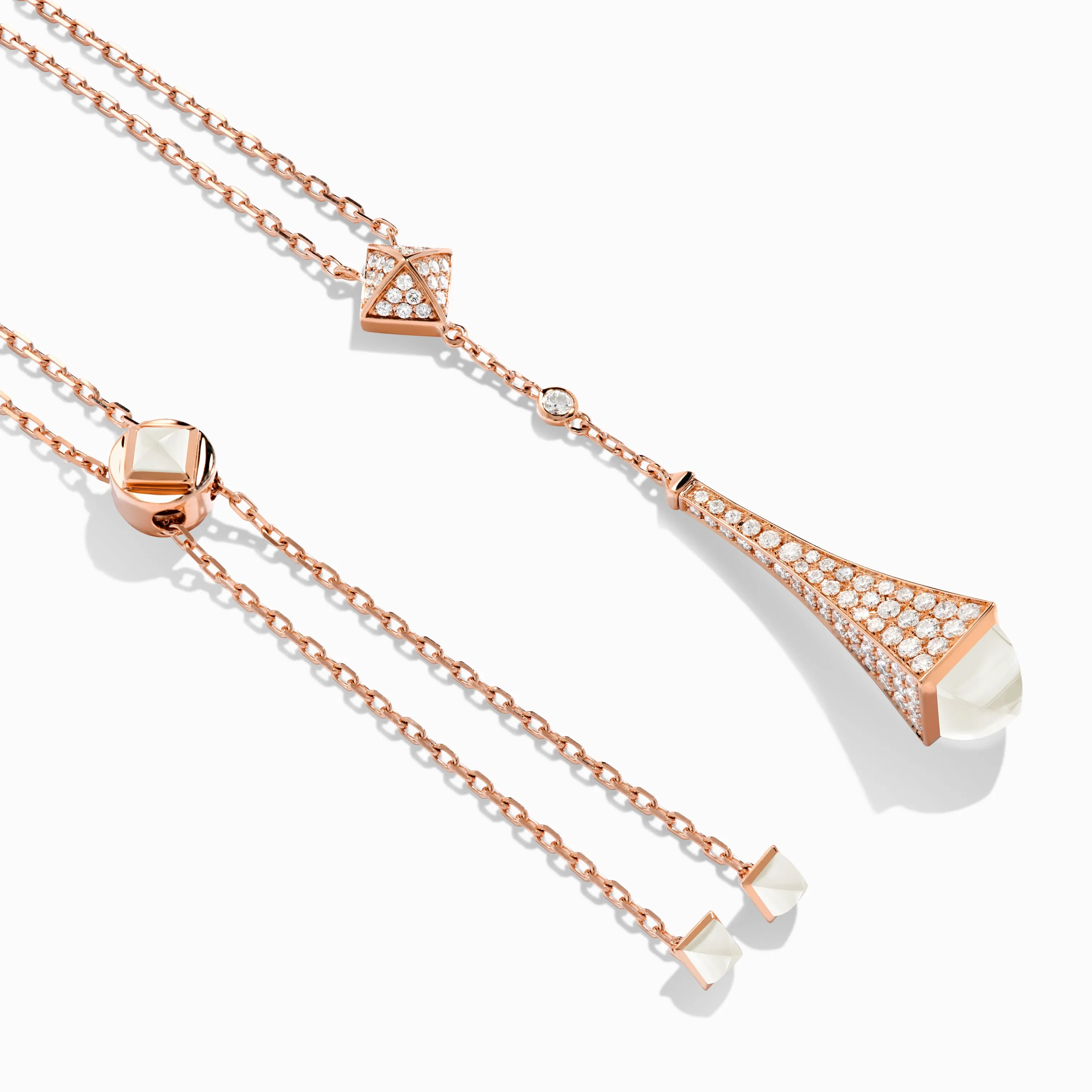 Cleo Diamond Teardrop Pendant