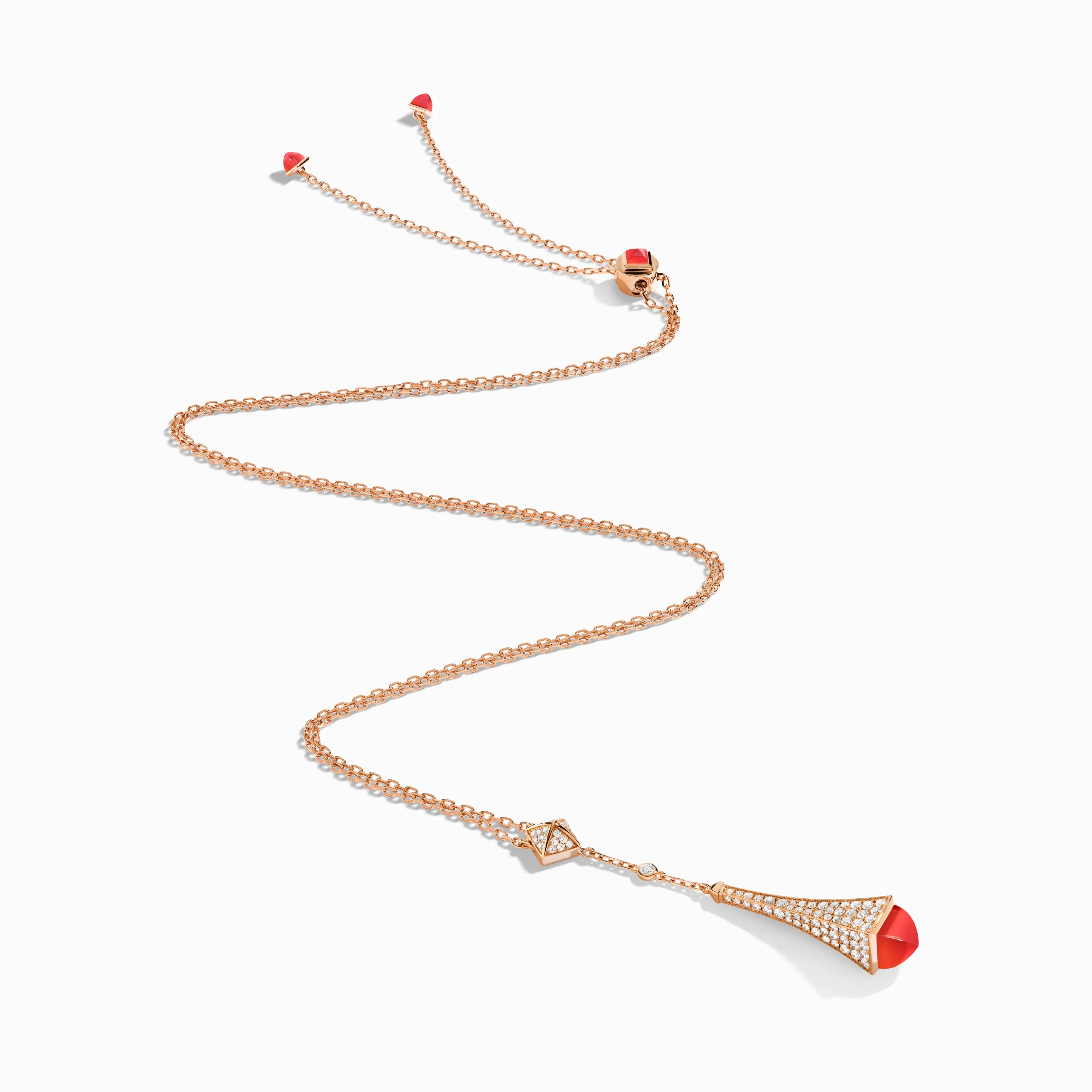 Cleo Diamond Teardrop Pendant