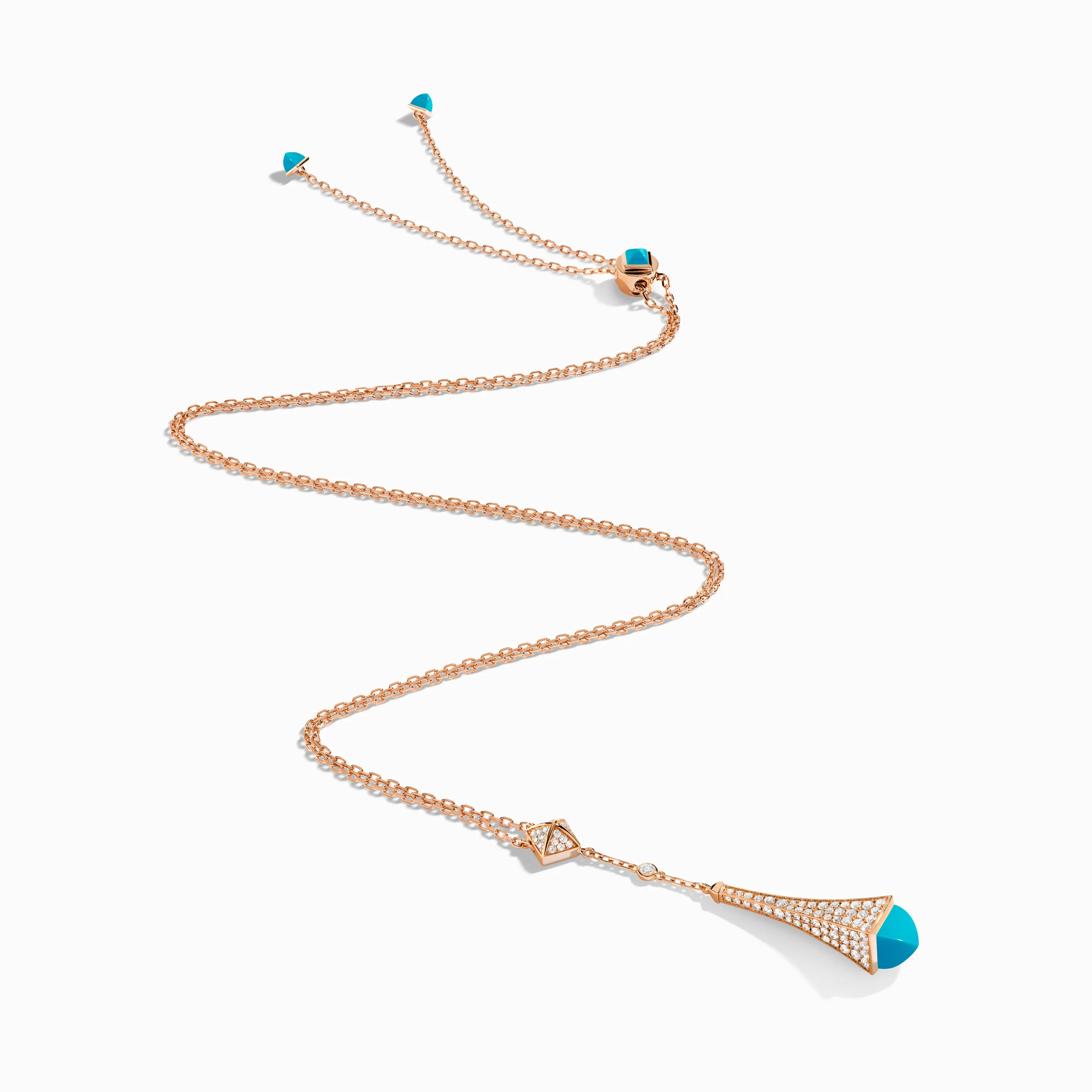 Cleo Diamond Teardrop Pendant