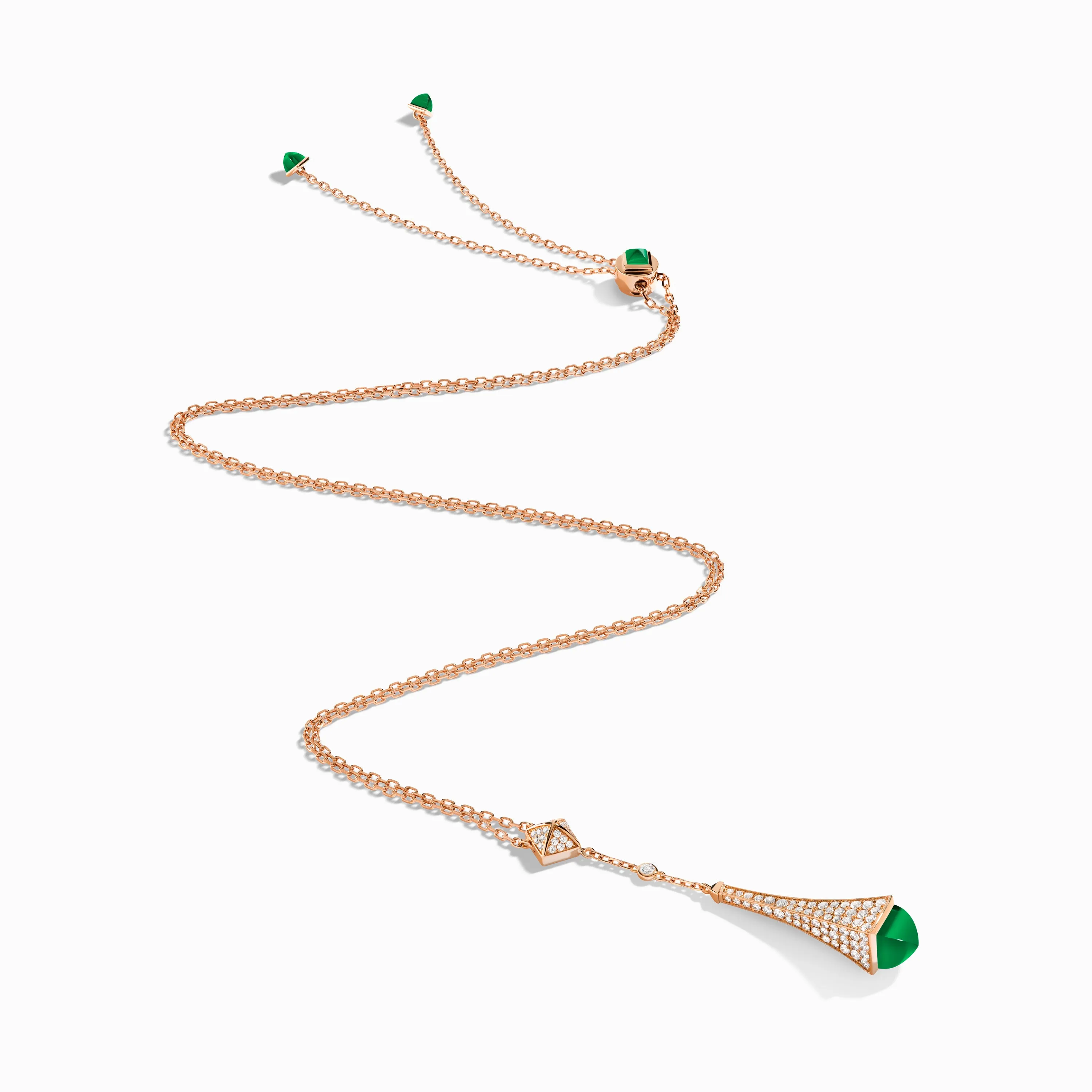 Cleo Diamond Teardrop Pendant