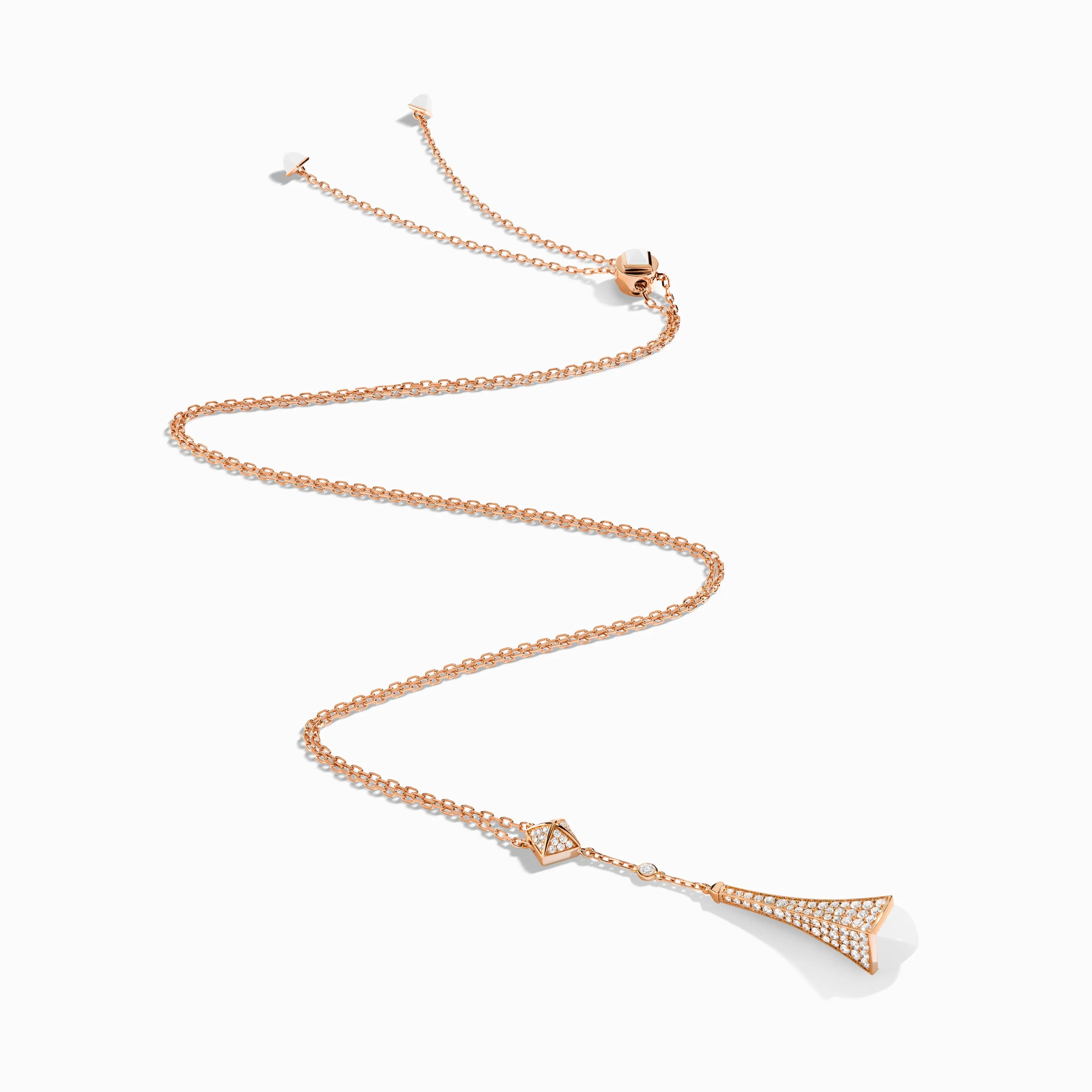 Cleo Diamond Teardrop Pendant