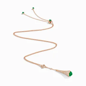 Cleo Diamond Teardrop Pendant