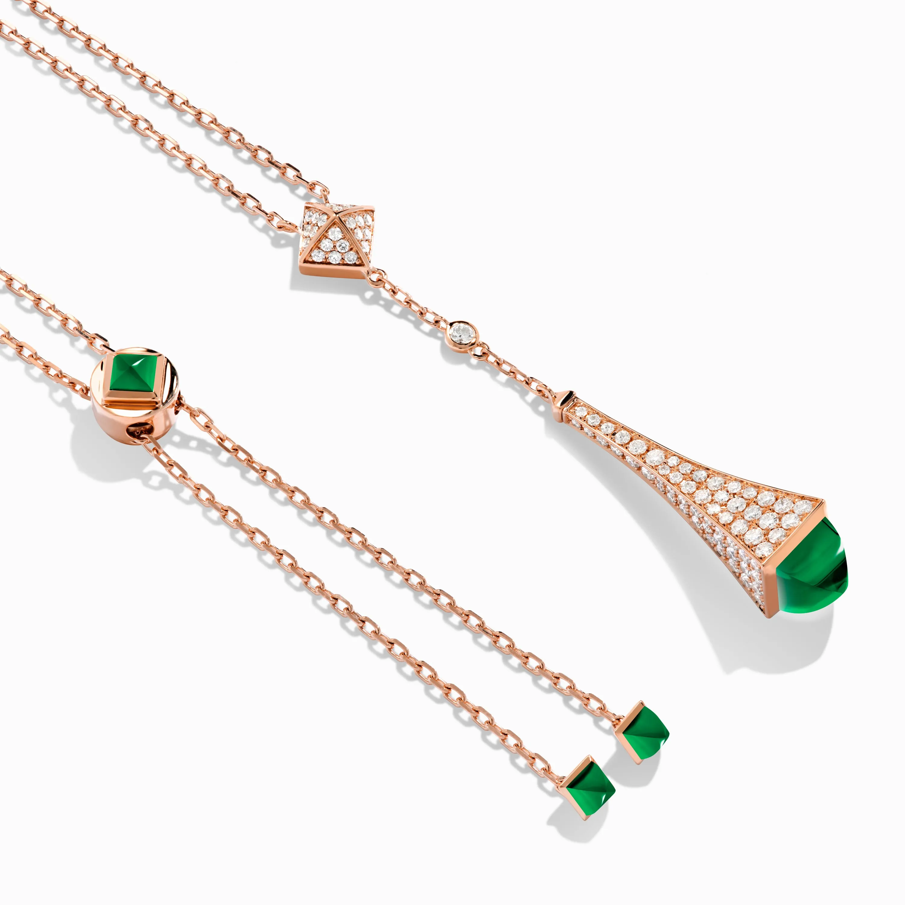 Cleo Diamond Teardrop Pendant