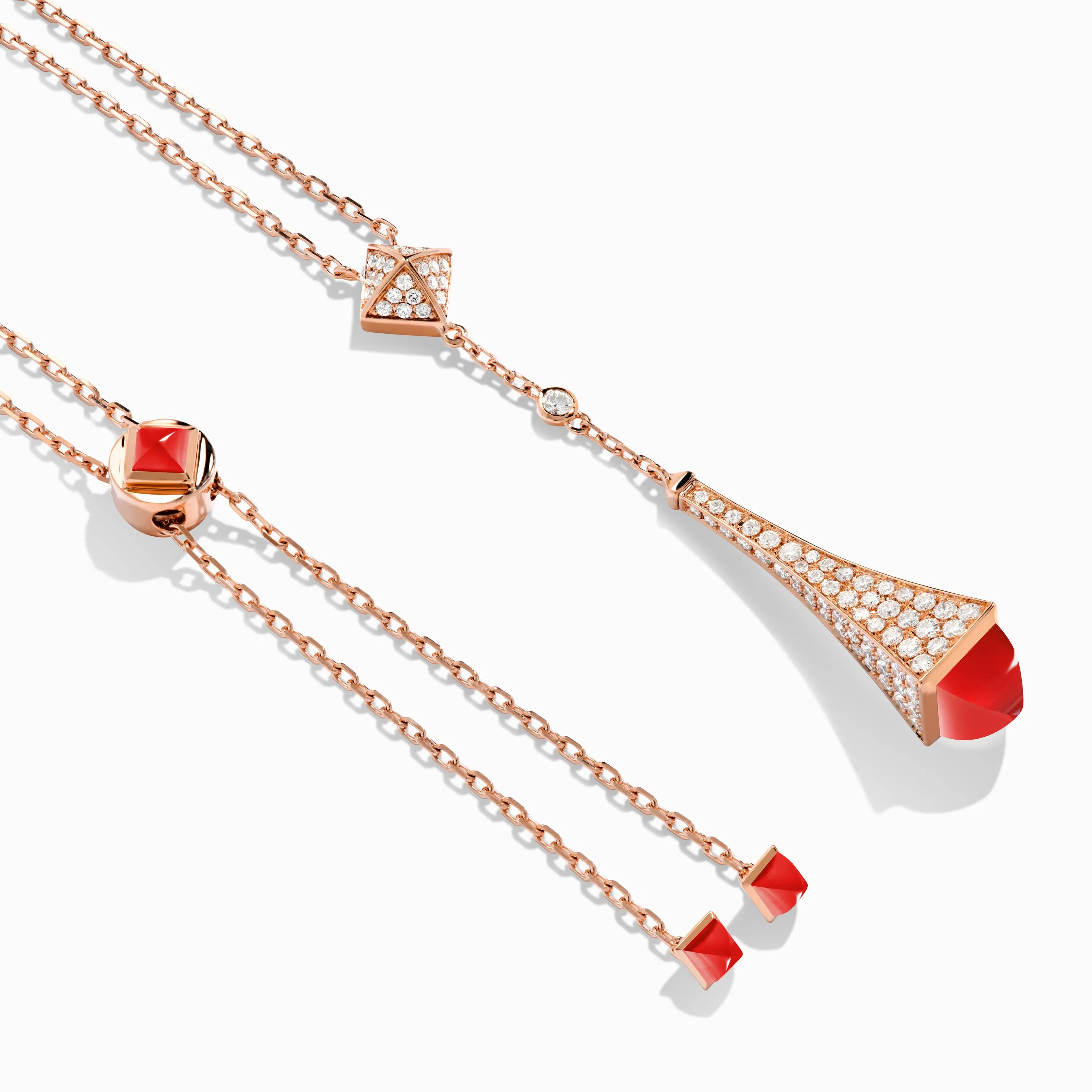 Cleo Diamond Teardrop Pendant