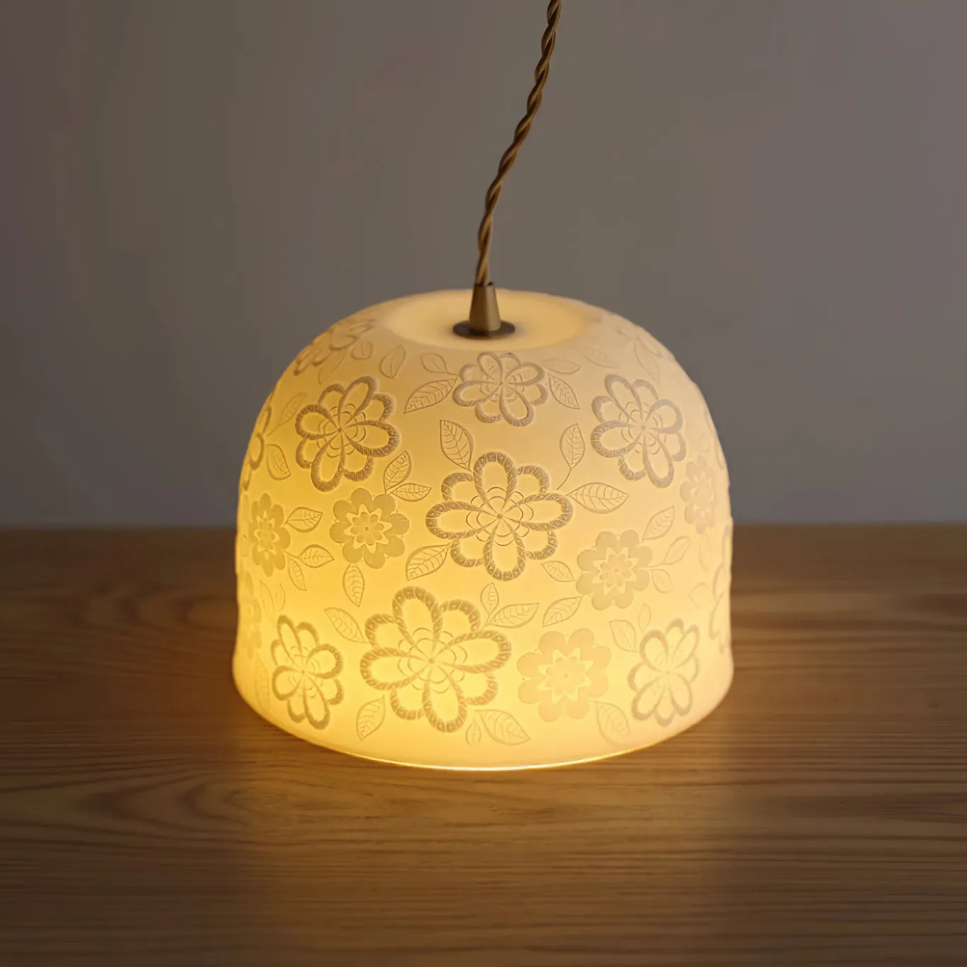 Corals Ceramics Pendant Lamp 7.8″- 5.5″