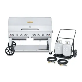 Crown Verity CV-MCC-60-1RDP Grill 58" x 21"