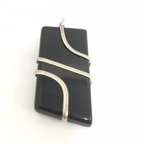 Crystal Pendant - Black Tourmaline