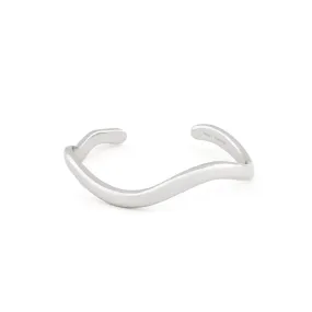 Curves Bracelet - Silver