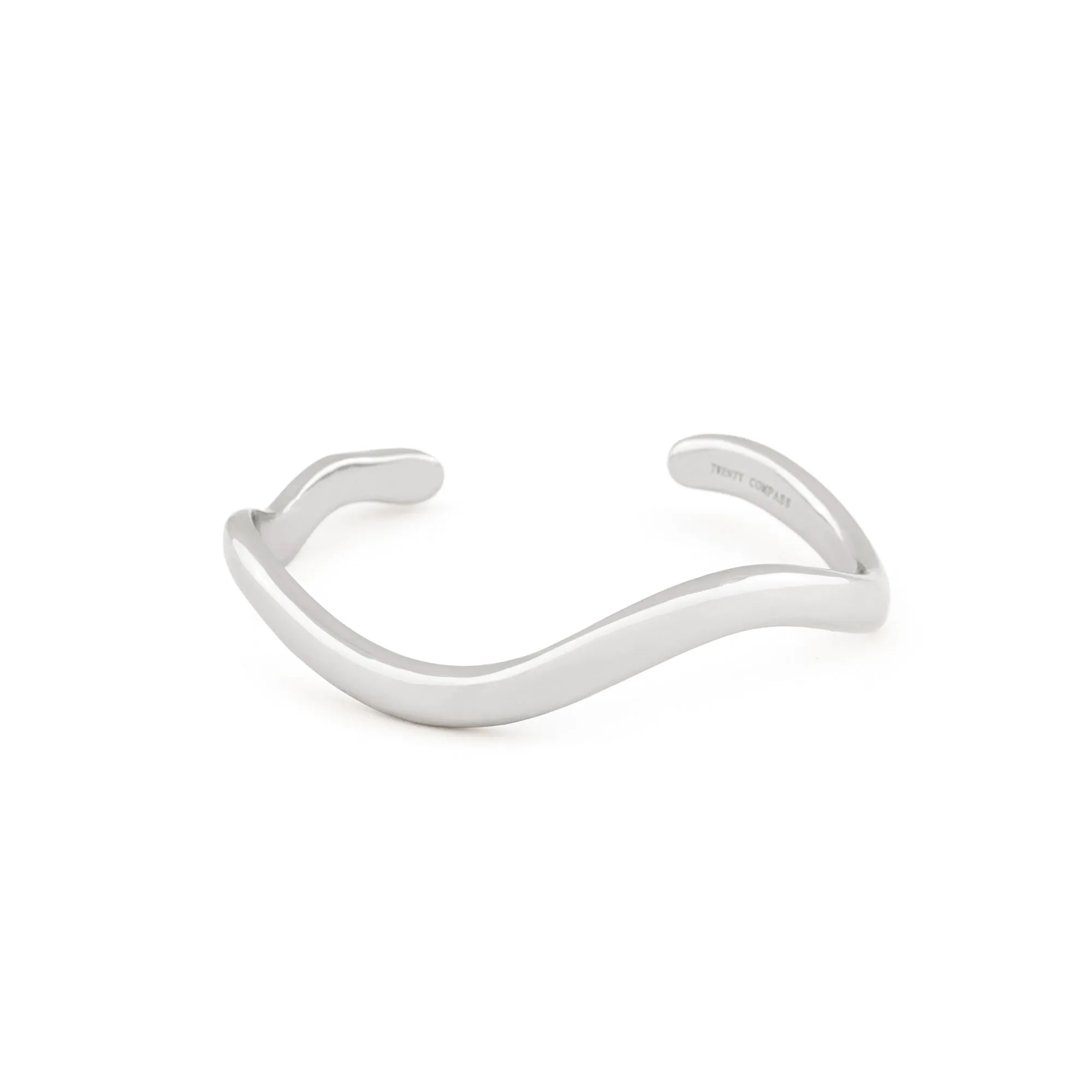 Curves Bracelet - Silver