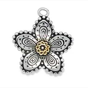 D1455 Flower Pendant