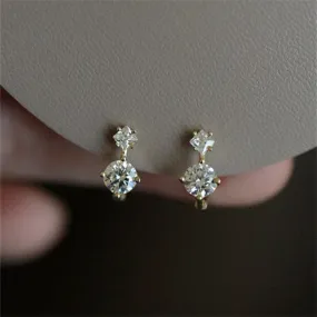 Diana 925 Sterling Silver Earrings