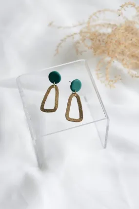 Em Hammered Earrings