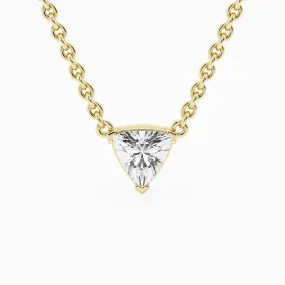 Ethereal 0.50ct Trillion Necklace