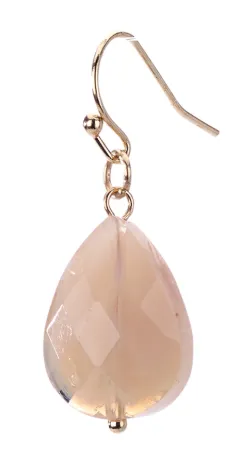 Faceted Teardrop Earrings