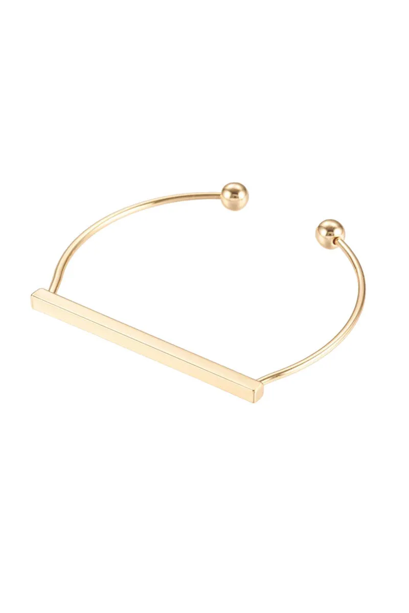 Farrah B Limbo Cuff Bracelet in Gold