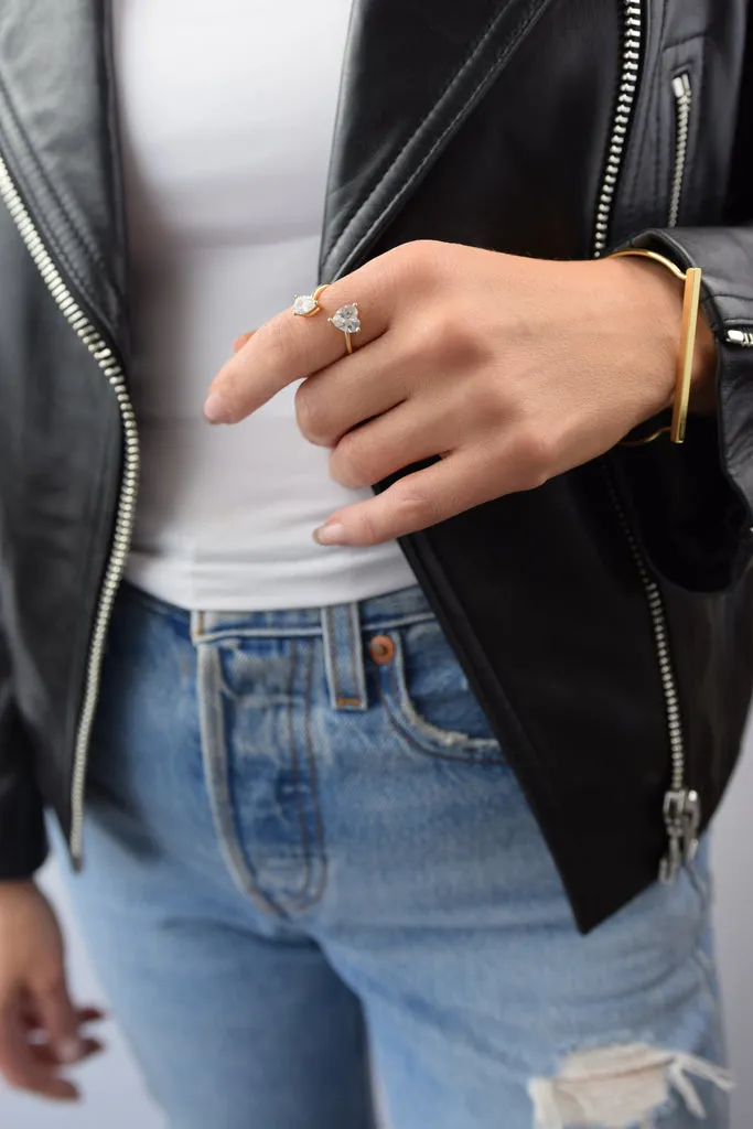Farrah B Limbo Cuff Bracelet in Gold